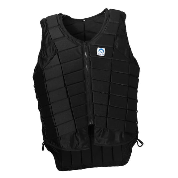Dualoai Kid Adult Horse Riding Equestrian Body Protector Safety Vest Adjustable Men XL