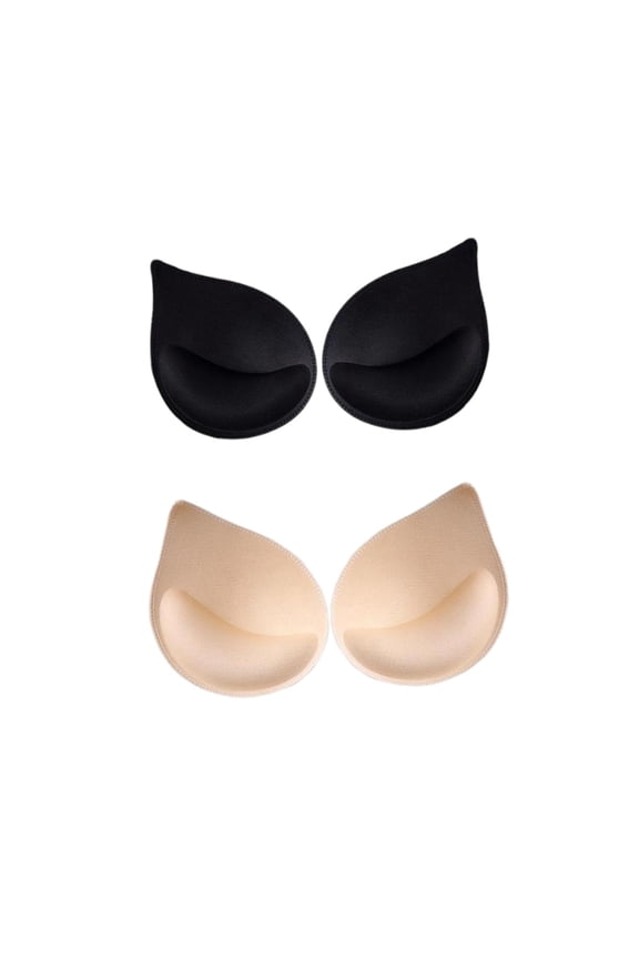 Kloware 2 Pair Bra Insert Pads Enhancer Removable Breathable Sports Bikini