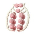 thumbnail image 1 of Dualoai Leg Massager Roller Foam Roller 360 Degree Deep Tissue Massage Tool 15 Point for Pink, 1 of 9