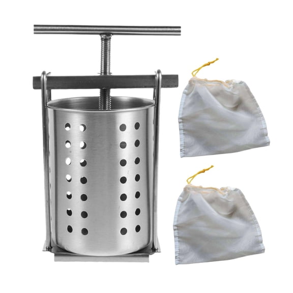 Dualoai Manual Vegetable Squeezer Hand Press Extractor for Camping Household Kitchen 1.5L