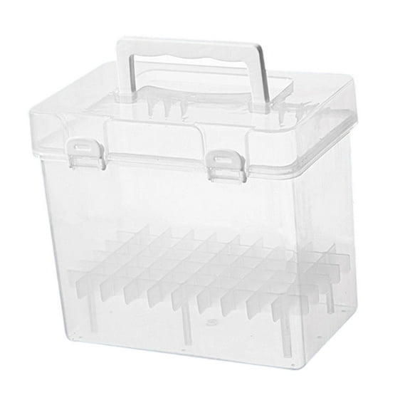 Dualoai Marker Carrying Case Art Supplies for Paint Sketch Markers Color Highlighter 60 Slots