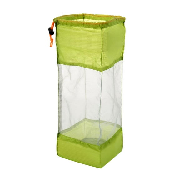 Dualoai Mesh Drawstring Storage Bag Reusable Stuff Sack For Laundry/Gym Clothes/Camping L