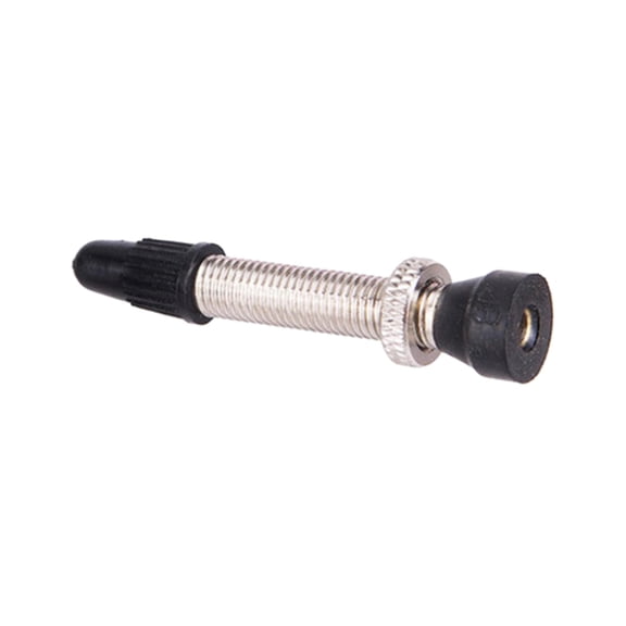 Dualoai Metal Bike Tubeless Tire Valve Mountain Road Bicycle Vacuum Tyre Repair Extend 45mm Presta Valve Stem Replacement Components Parts & Dustproof