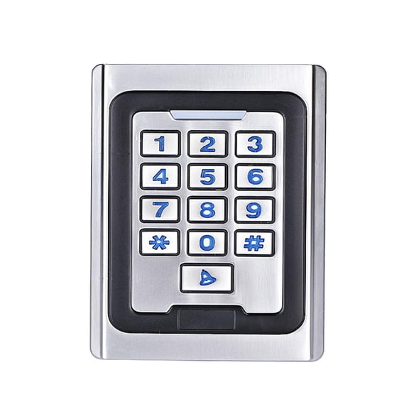 Dualoai Metal RFID Access Control Keypad With Backlight For Access Controller WG26