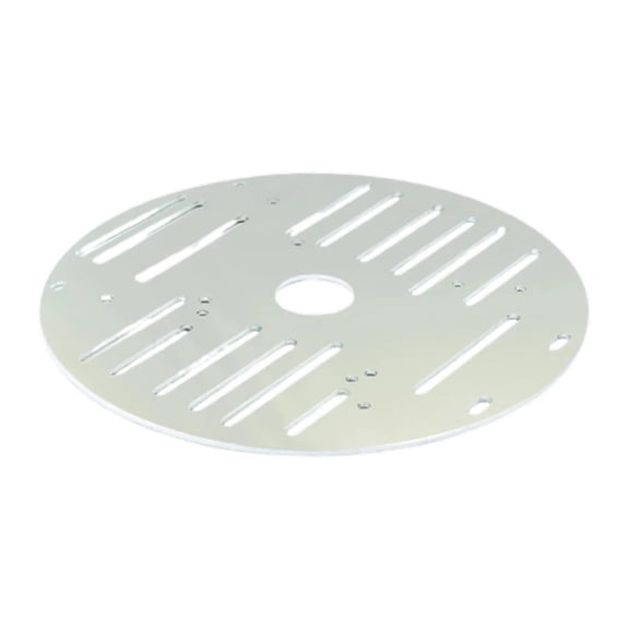 Dualoai Metal Smart Car Chassis Replacement Robot Car Accessories Lightweight Sturdy Round 2WD
