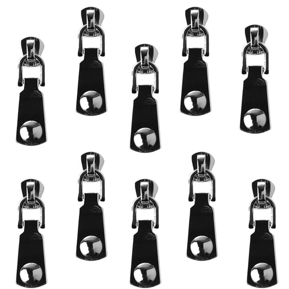 Dualoai Metal Zipper Slider Black