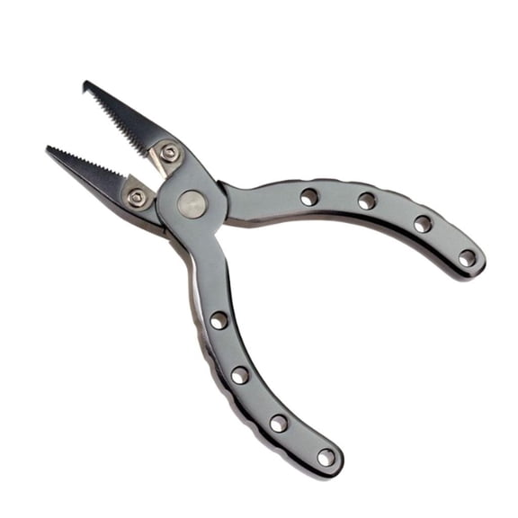 Dualoai Mini Anodized Pliers Scissors Fish Hook Removal Tool Fishing Tools Saltwater