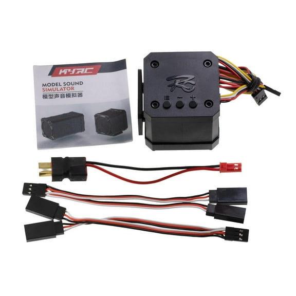 Dualoai Model Car DIY Upgrade Modified Parts Accessories Engine Sound Simulator Throttle