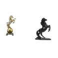 thumbnail image 1 of Dualoai Modern Resin Horse Figurine Art Sculpture Collectible Ornament for Living Room Office Centerpiece Shelf and Bedroom Landscape Decor, 1 of 8