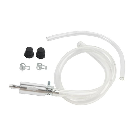 Dualoai Motorcycle Brake Bleeder Hose One Way Check Valve Tube Bleeding Tool Kit