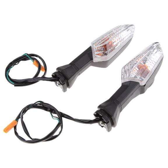 Dualoai Motorcycle Front Or Rear Turn Signal Indicator Light Lamp for Kawasaki Z250 Z300