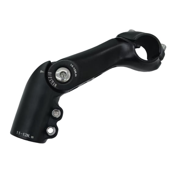 Dualoai Mountain Bike Stem Extender Riser Sturdy Portable Biking Component Direct Replaces Premium Accessories Handlebar Stem