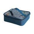 thumbnail image 1 of Dualoai Nail Polish Carrying Case Holds 30 Bottles Visible Lid Nail Polish Organizer Navy, 1 of 9