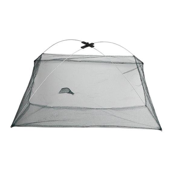Dualoai Net Net Harbour Fishes Crayfish Minnow Hexagon Circle Foldable Automatic Crawdad