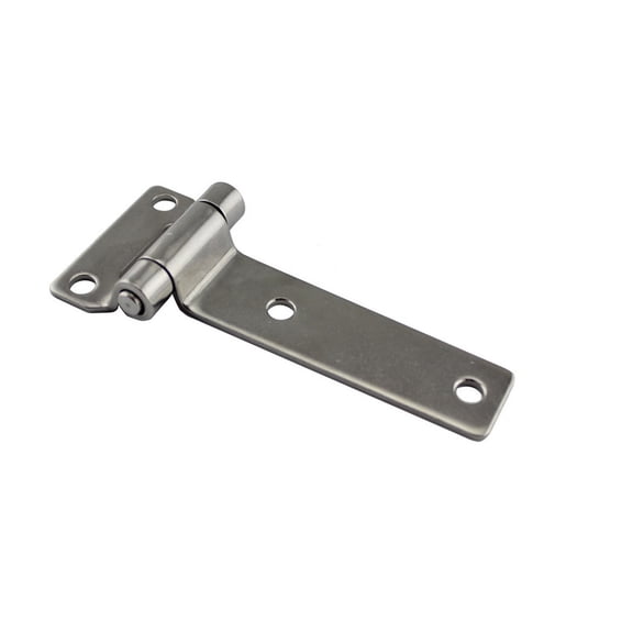 Dualoai Non-Self-Closing Flush mountinging Cabinet Hinges - Stainless Steel Hinges