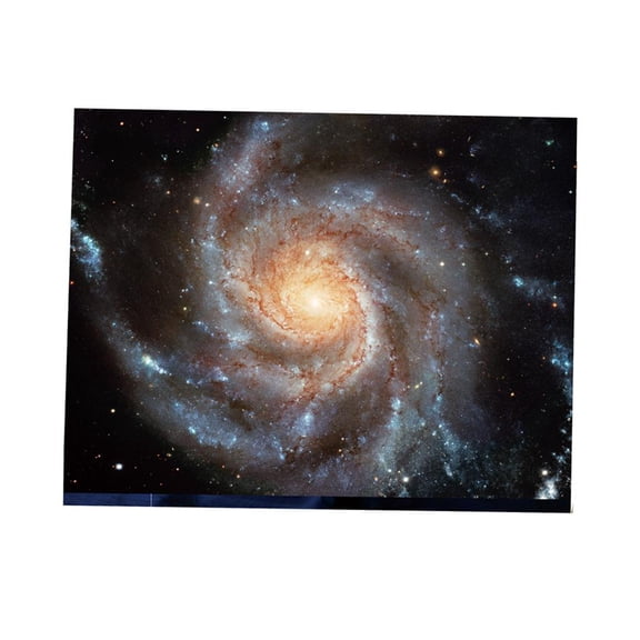 Dualoai Outer Space Mandala Wall Tapestry Wall Hanging Throw Blanket 59x51 Inch #5 5