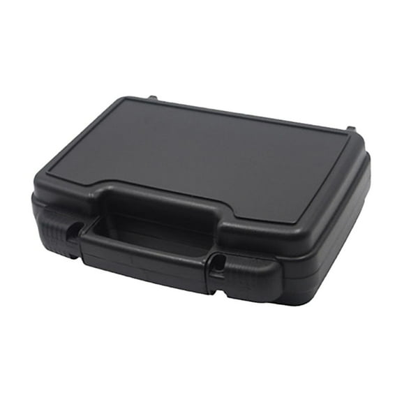 Dualoai PP Tool Storage Box with Handle, Hard Shell Carrying Case, Maintenance Tool Box, 26.5x21x8cm