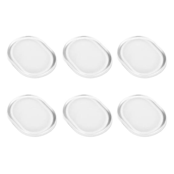 Dualoai Package Of 6 Silicone Snare Drum Mute Silent Pads Drum Kit Control For DIY