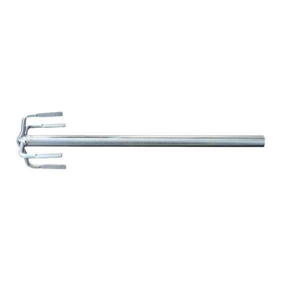 Dualoai Paint Mixing Rod Concrete Mixing Rod Threaded Handle Mixing Head Electric Hammer Type B