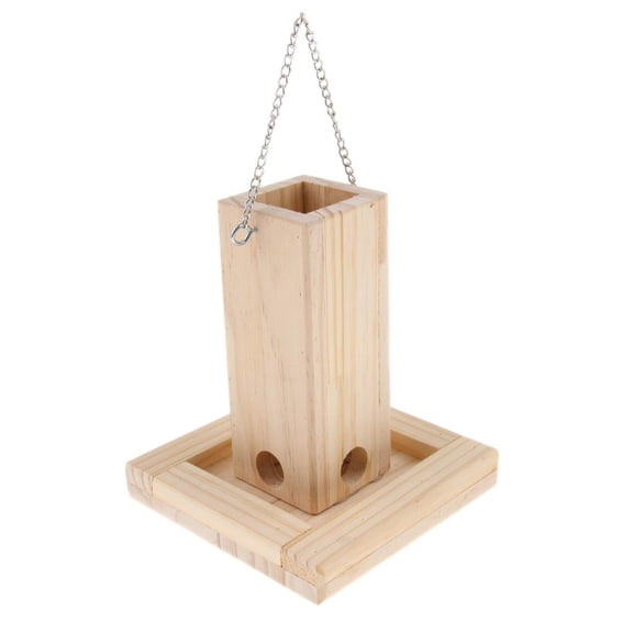 Dualoai Parrot Bird Trough Feeder Bowl for Small Pet Equipment Feeder Hanging Foraging