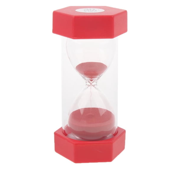Dualoai Plastic Hourglass Glass School Classroom Office Desktop, , 30 Mins