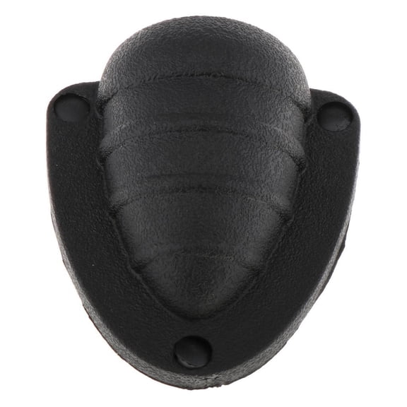Dualoai Plastic Ventilators Cable Wire Covers for Boats Marine - Black, L