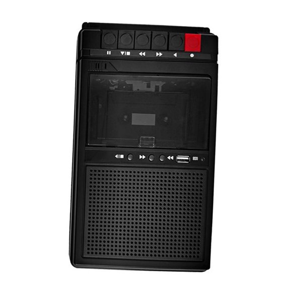 Dualoai Portable Cassette Player High Performance Speakers Multifunction Travel Gift Black
