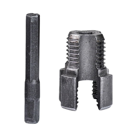 Dualoai Ppr Tube Threader Plumber Tool Essential Multifunctional Reusable Thread Opener 3.4x2.6x2cm