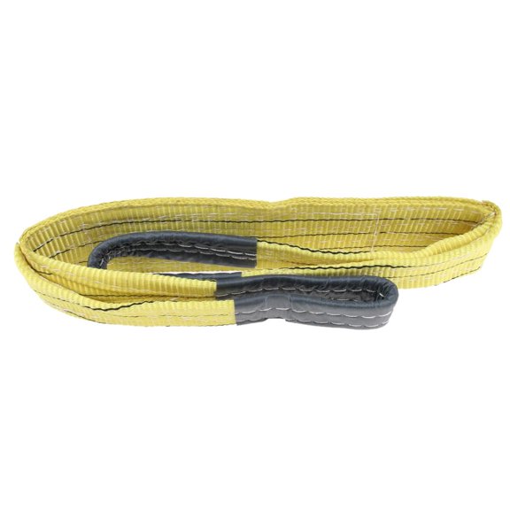 Dualoai Premium Lifting Straps Lift Moving Straps with Loops (3.) Forklift and Truck 1meter