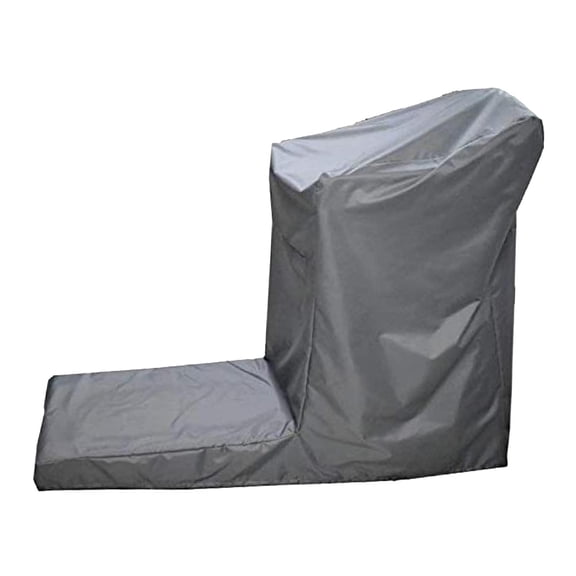 Dualoai Protective Treadmill Cover Running Machine Waterproof Silver_168x76x140cm
