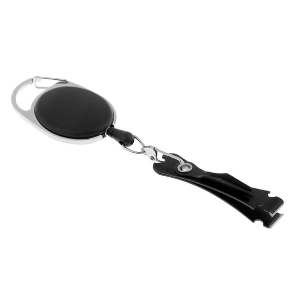 Dualoai Quick Knot Tying Tool 4 in 1 Fly Fishing Clippers Line Nipper with Zinger