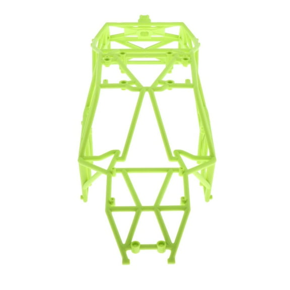 Dualoai RC Car Roll Cage, Plastic Chassis Frame RC Car Body Shell Cover for Wltoys 12428