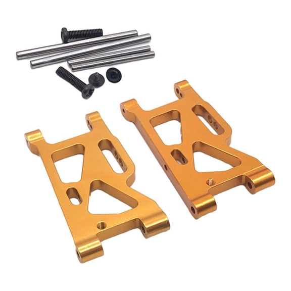 Dualoai RC Front Swing Arm for WLtoys 144001 Racing Car Rally Car Monster Truck Car Vehicles gold