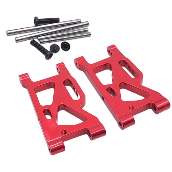 Dualoai RC Front Swing Arm for WLtoys 144001 Racing Car Rally Car Monster Truck Car Vehicles red