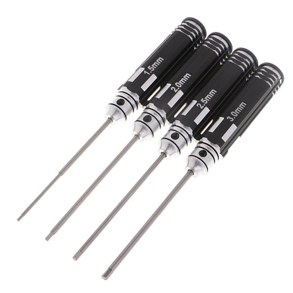 Dualoai RC Tools hex screw driver set 1.5 2.0 2.5 3.0mm screwdriver For helicopter toys