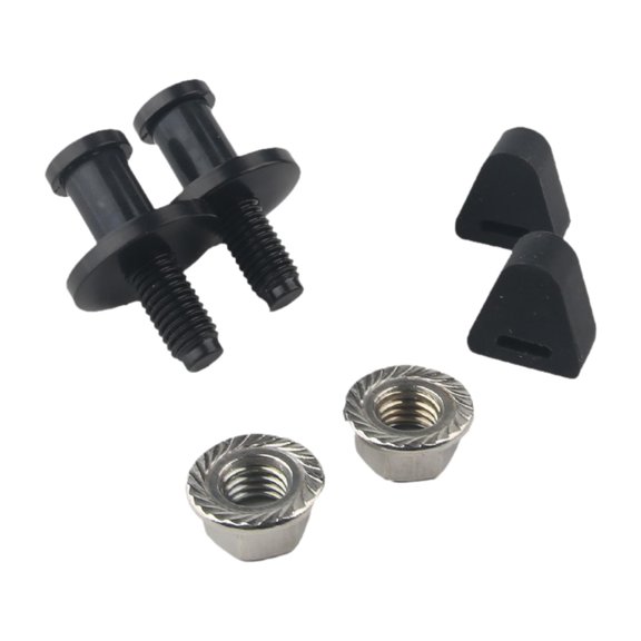Dualoai Rear Tailgate Latch Striker Bolts Directly Replace Professional Easy Installation Sturdy Spare Part Metal Heavy Duty 11570162