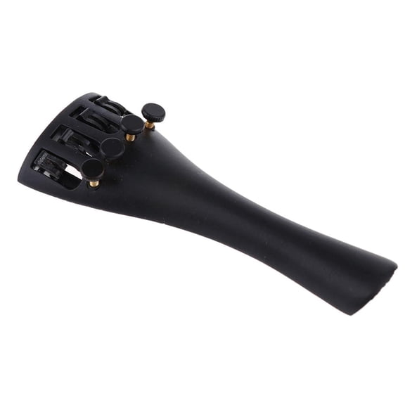 Dualoai Replacement Violin Tailpiece Made of Aluminium With 4 Fine Tuners for 1/4 Violin 4-4