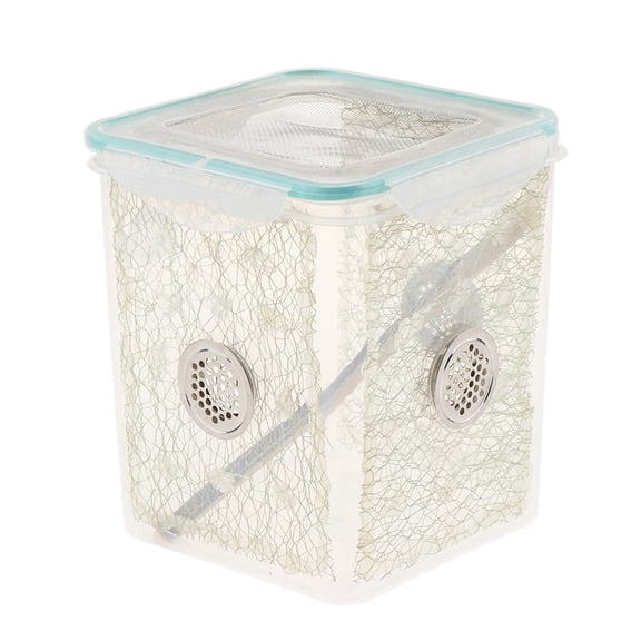Dualoai Reptile Spider Breeding Box Container Case Feeding Hatching Tank 4 4