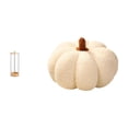 thumbnail image 1 of Dualoai Reusable Transparent Straw Organizer and Holder for Counter Makeup Brushes Bar with Halloween Pumpkin Plush Decorative Sofa Cushion for Bed Bedroom Room Decor, 1 of 8