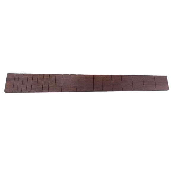 Dualoai Rosewood Guitar Fingerboard Fretboard 20 Frets Acoustic Folk Guitar Part Luthier Tool Smooth Surface Comfortable Grip Suitable for DIY Crafts Beginner