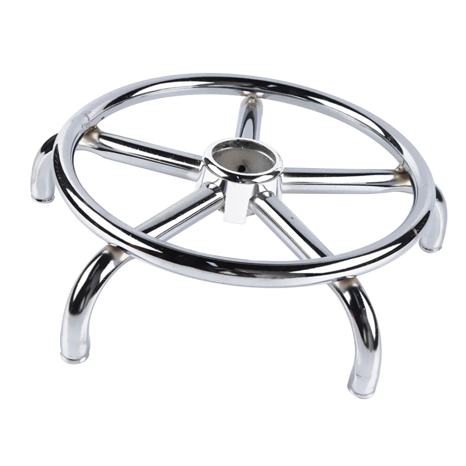 Dualoai Round Rolling Stool Base Bar Stool Chair Base for Beauty Barber Hairdressing - Walmart.com