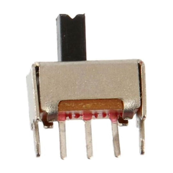 Dualoai SS-12D07VG4 4mm 2 Position 1P2T PCB Panel Vertical Slide Power Switch 10 pcs