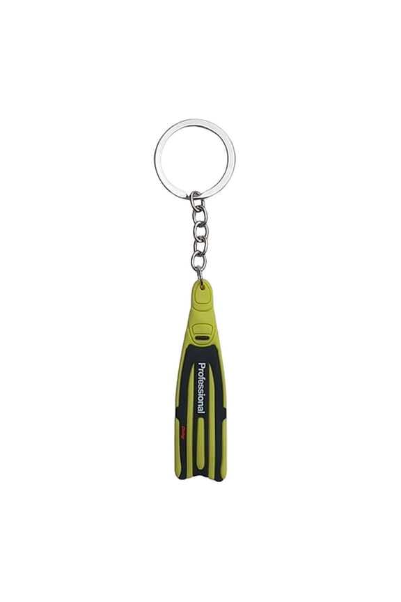 Scuba Diving Key Chain Holder Keyring Keychain Yellow
