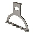 thumbnail image 1 of Dualoai Semi Circular over The Door Hook Towel Rack Stable Multifunction for Hanging for Gray, 1 of 9