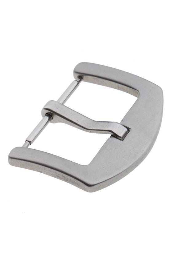 Silver Matte Finished Watch Buckle Pin Clasp Strap Band Buckle Clasp Watch Tools 20mm