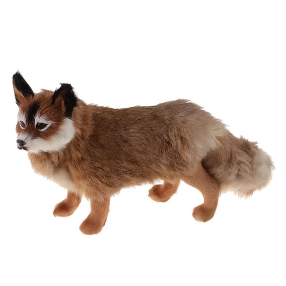 Dualoai Simulation Plush Soft Stuffed Animal Doll Decor Plush Toy Children Kids Gift Lowrie