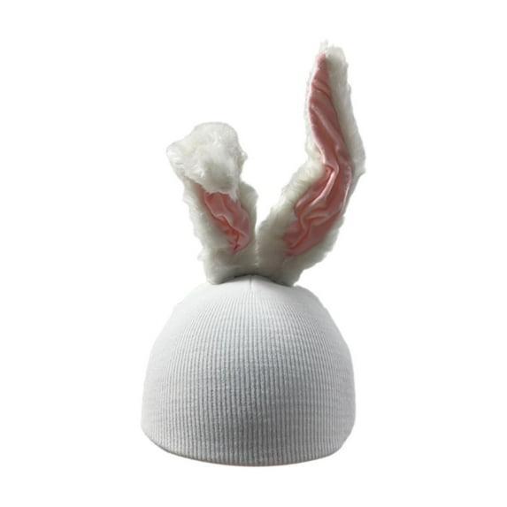 Dualoai Ski Helmet Cover Knitted Cap Outdoor Sports Decorative Skiing Helmet Covers Soft White