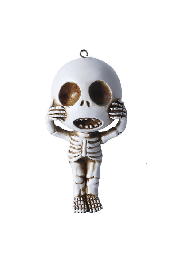 Skull Skeleton Pendant Keychain Trendy and Punk Style Key Chain Key Ring Unisex Gift
