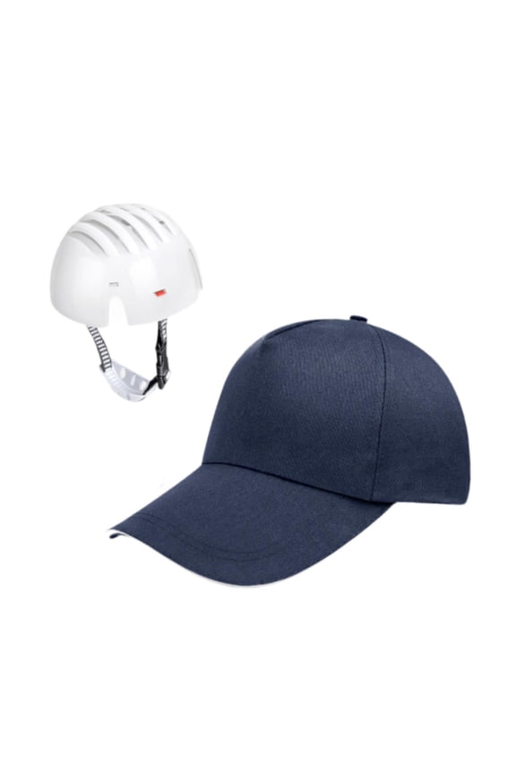 Sports Bump Hat Baseball Bump Hat with Cap Insert Shockproof Summer Hard Cap for Navy