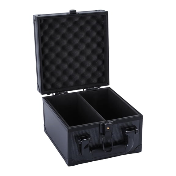 Dualoai Sports Card Organizer Collection Box Accessories for Premium Cards Dustproof 2 Compartments
